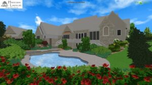 Typical design 3 - 3-d visualization screen capture