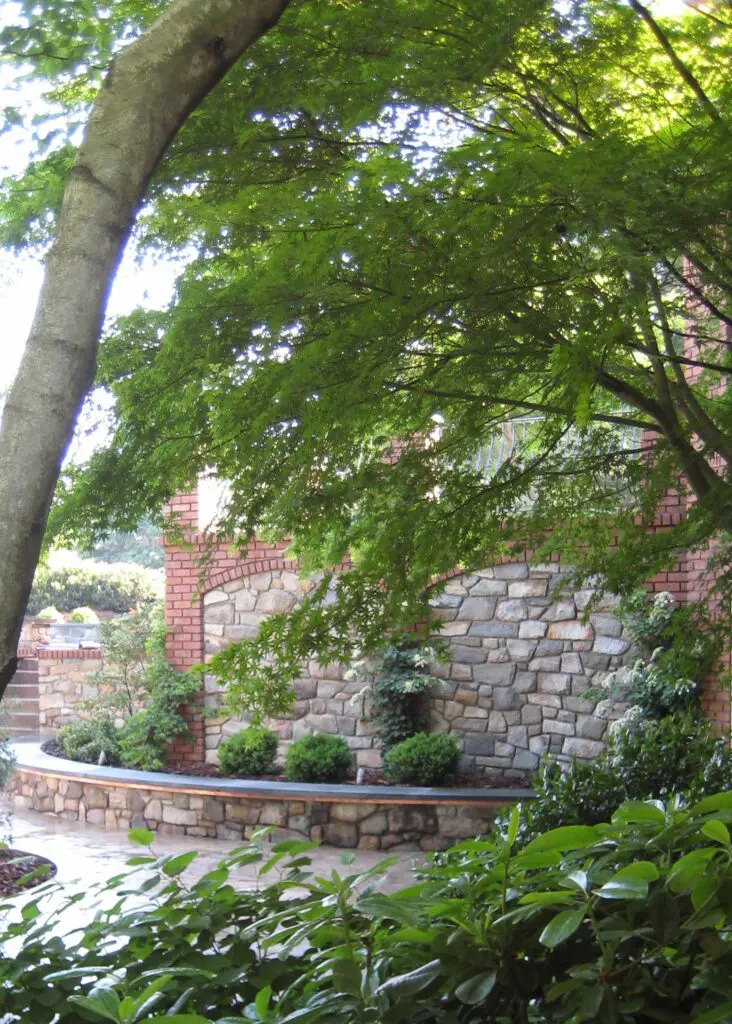 Enduring Stone Walls With New Spring Growth, Lancaster, Pa