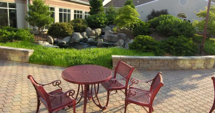 Finding Solace In A Congested World 6 A Patio And Courtyard Garden Designed And Installed By Hanselman Gardens In Manheim, Pa.