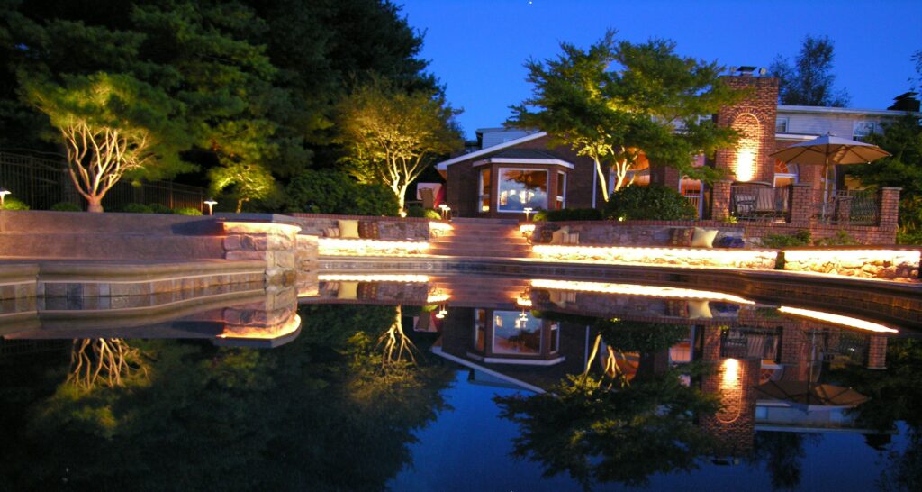 Gallery New 9 Experience A New Garden View In The Evening With Landscape Lighting, Lancaster, Pa