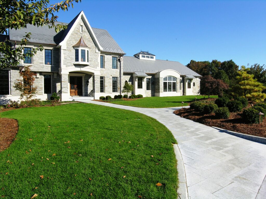 A Clean Inside-Out Design Respects The Elegant Architecture Of This Home, While Screening The Roadway (Right Of Photo), Lititz, Pa