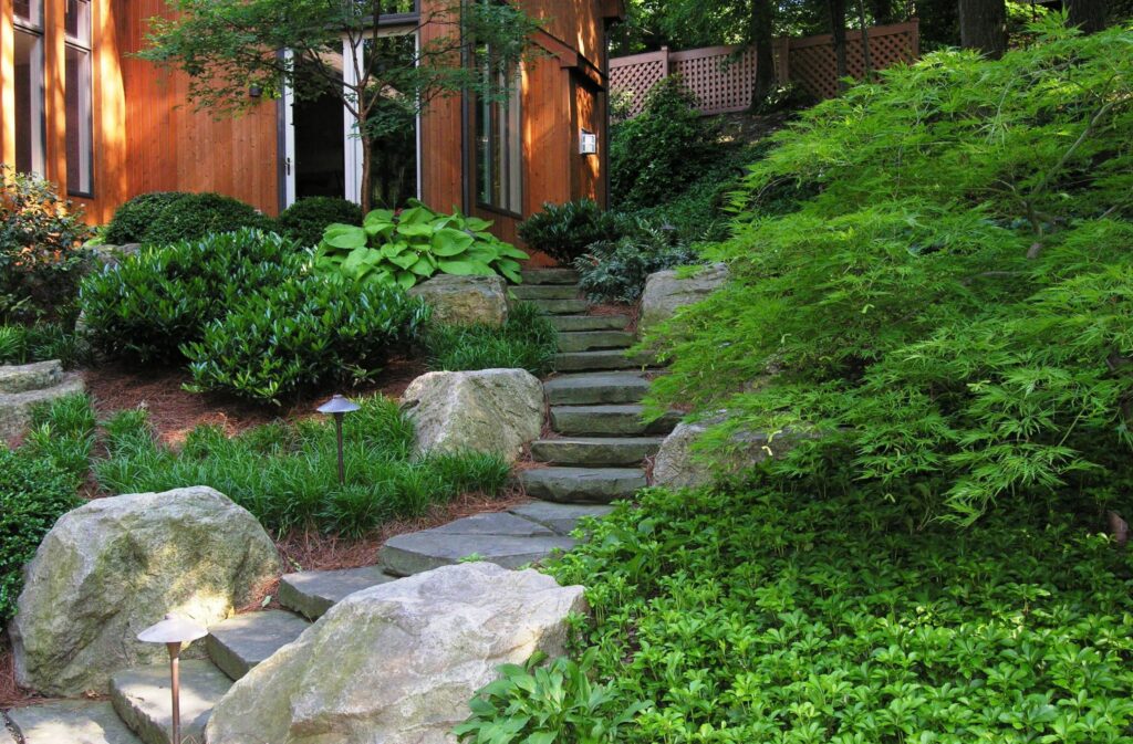 Bluestone Slab Staircase, Lancaster, Pa