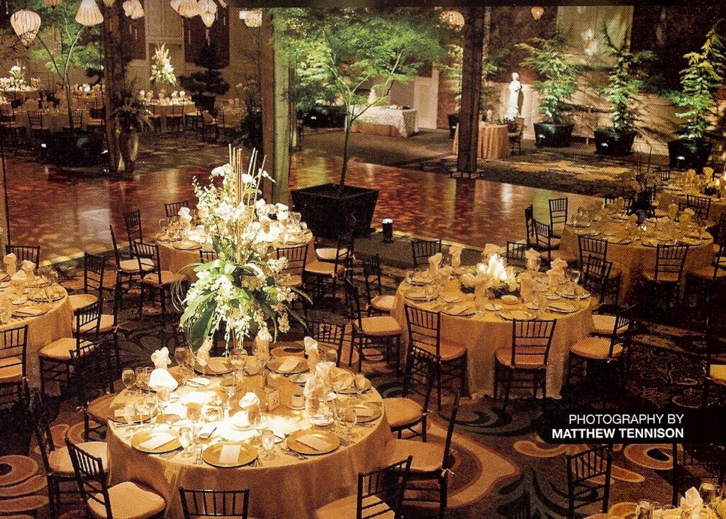 Special Event And Wedding Rentals Of Mature Trees In Boxes (Shown Here At Hershey Lodge), Hershey, Pa